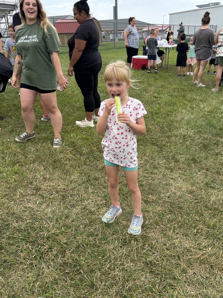 students at fun run