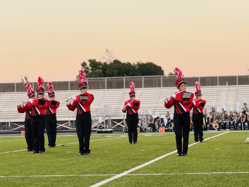 football game cheer and band