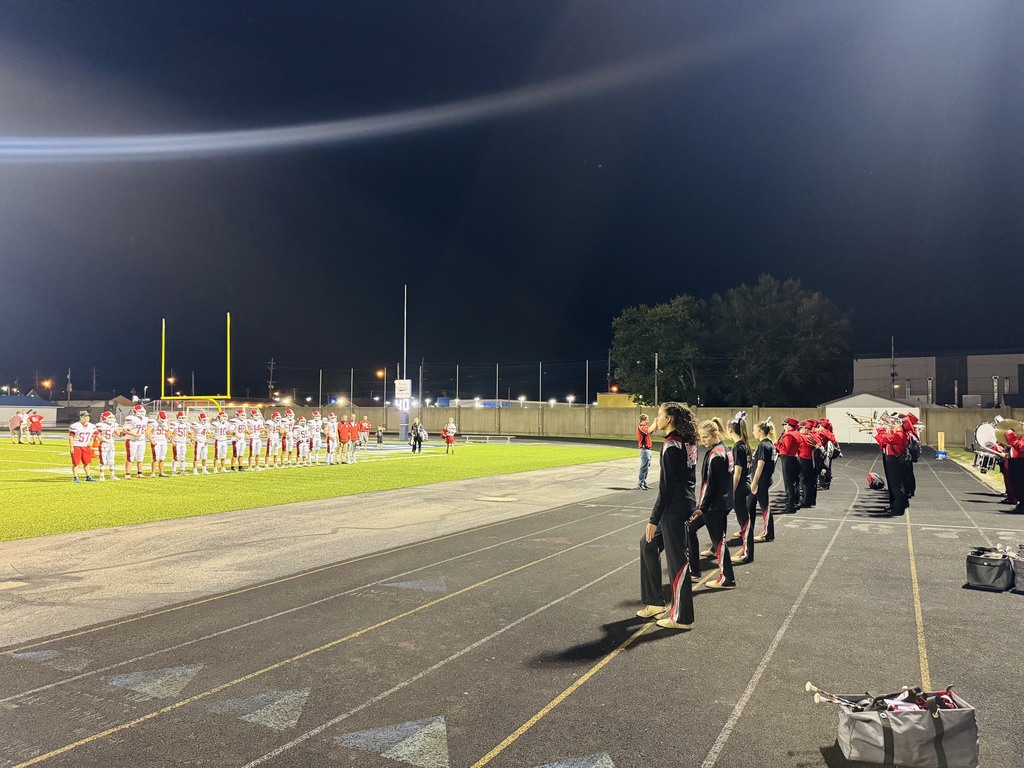 football game cheer and band