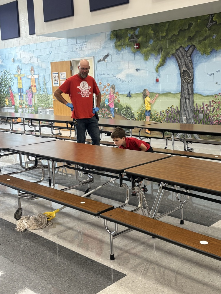 students helping