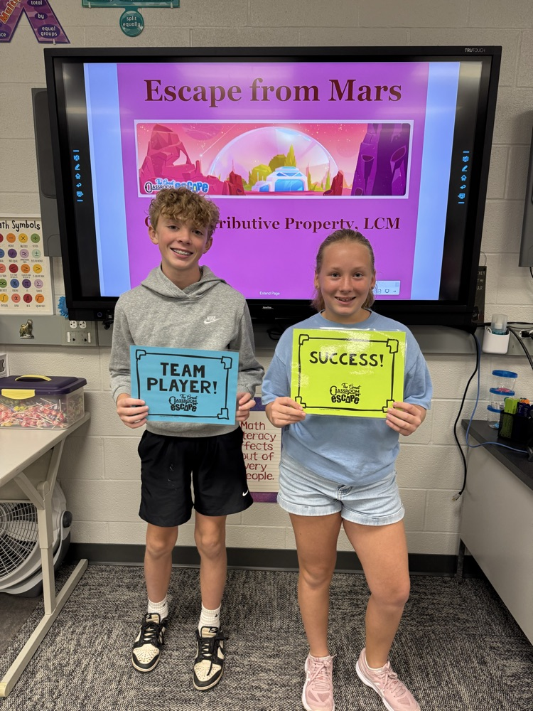 students escape room challenge 