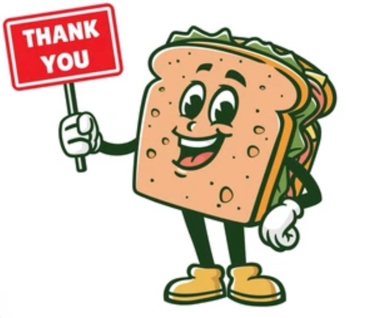 thank you sandwich
