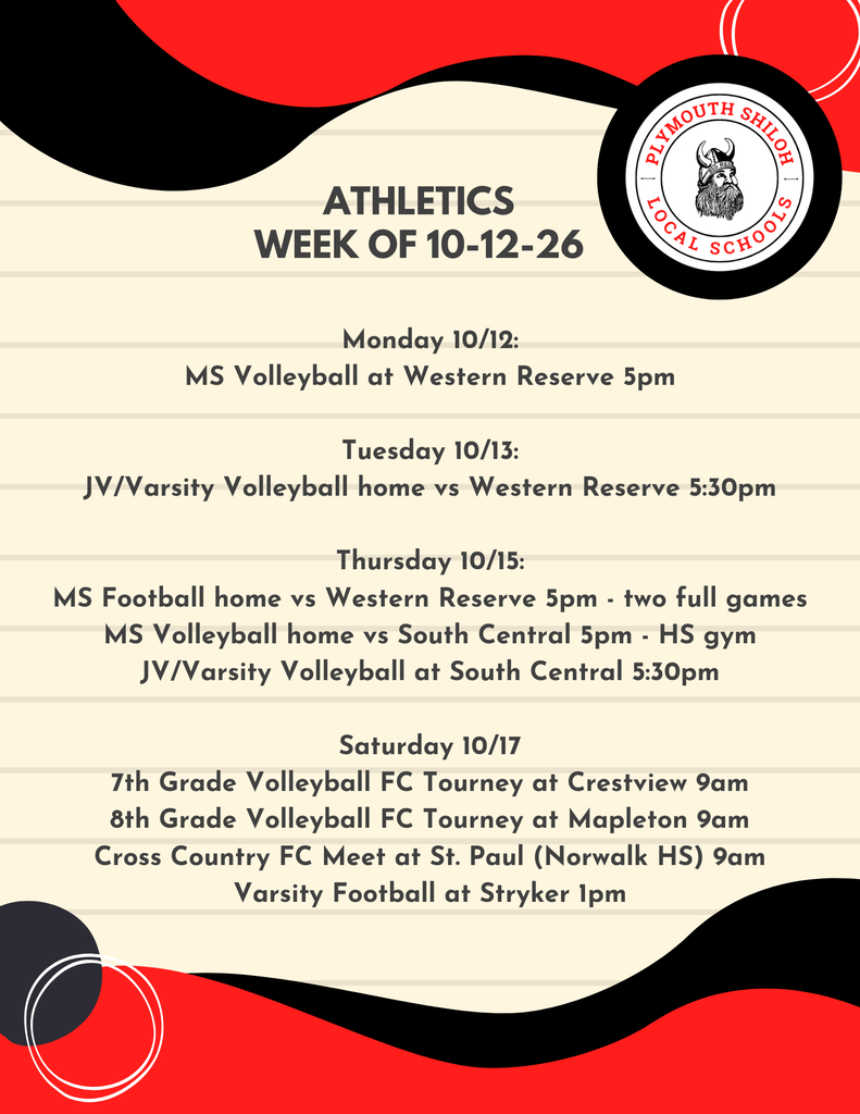 athletic news week of 10-12-26