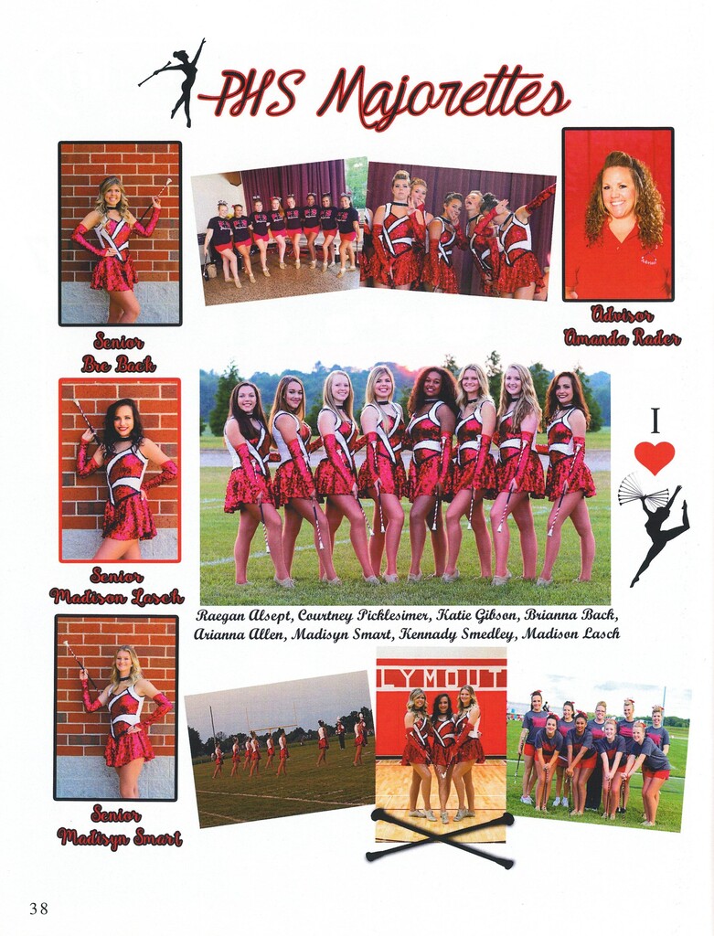 2017-2018 majorettes