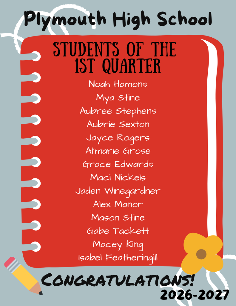 Students of the 1st Quarter PHS