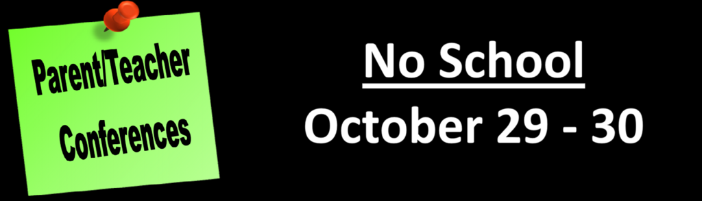 no school october 29 and 30