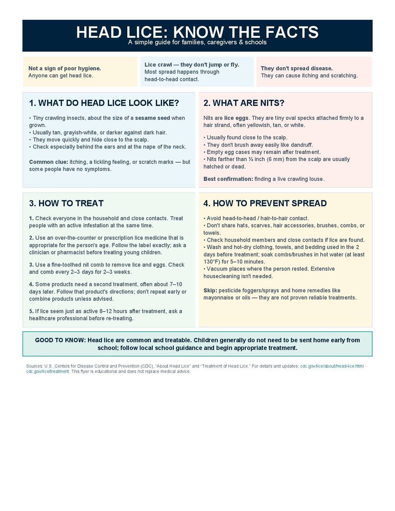 lice brochure