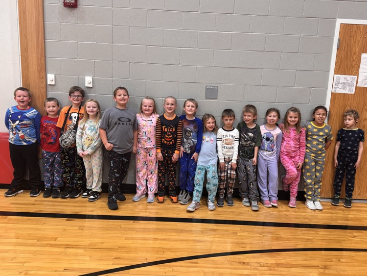 students in pjs 