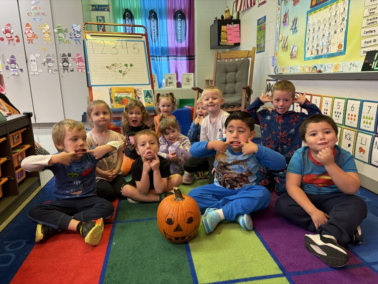 students in pjs 