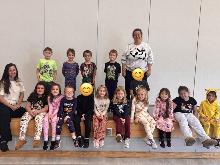 students in pjs 