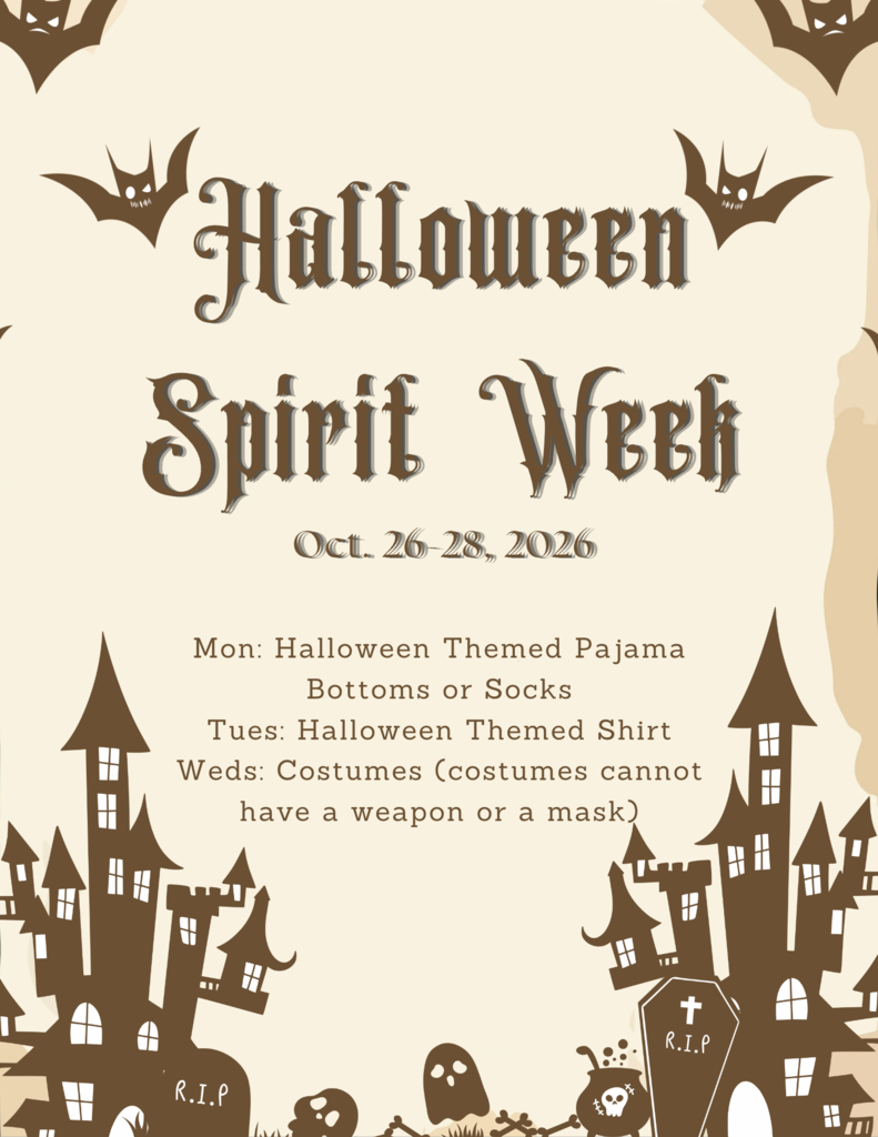 spirit week for 10-26