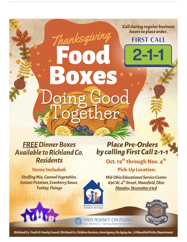 food box info