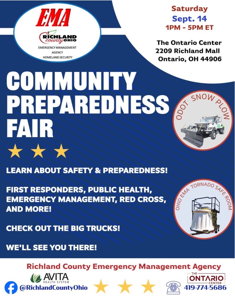 community preparedness fair flyer