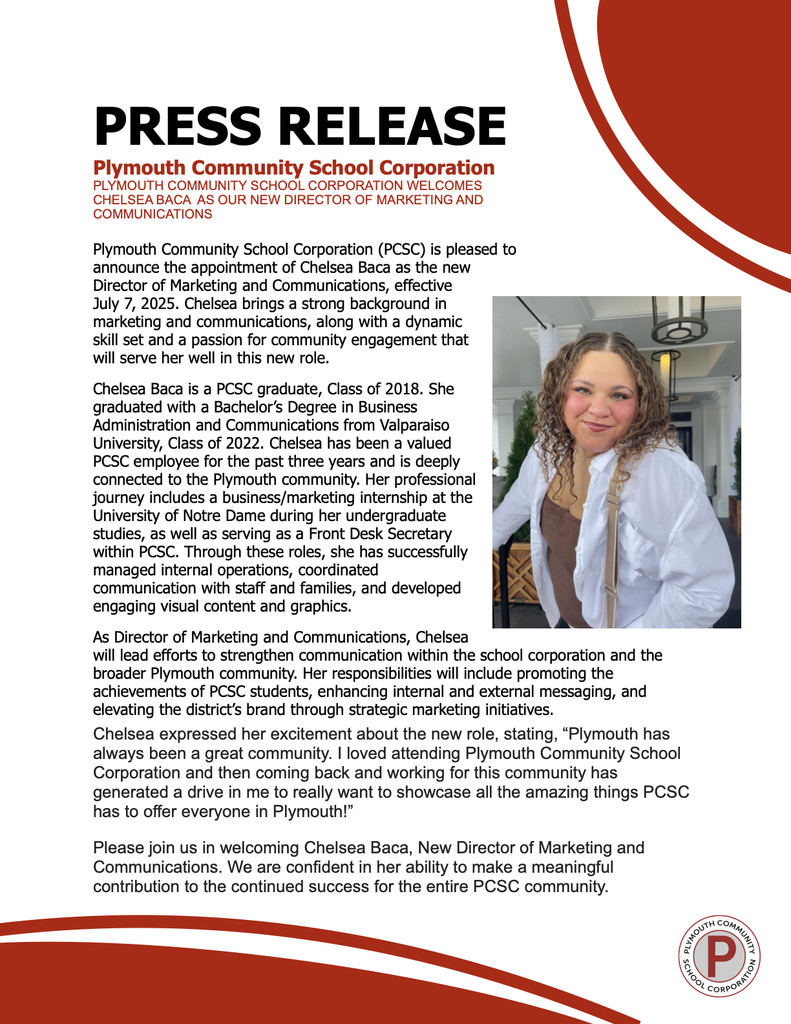 Please join us in welcoming Chelsea Baca,  New Director of Marketing and Communications!
