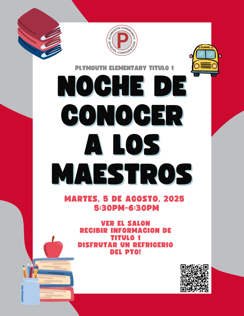 Elementary Meet the Teacher Night will be on Tuesday,  August 5th! Students are encouraged to bring their school supplies!