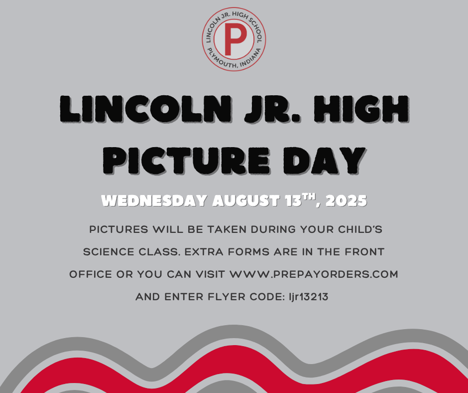 picture day of Lincoln junior high school august 13