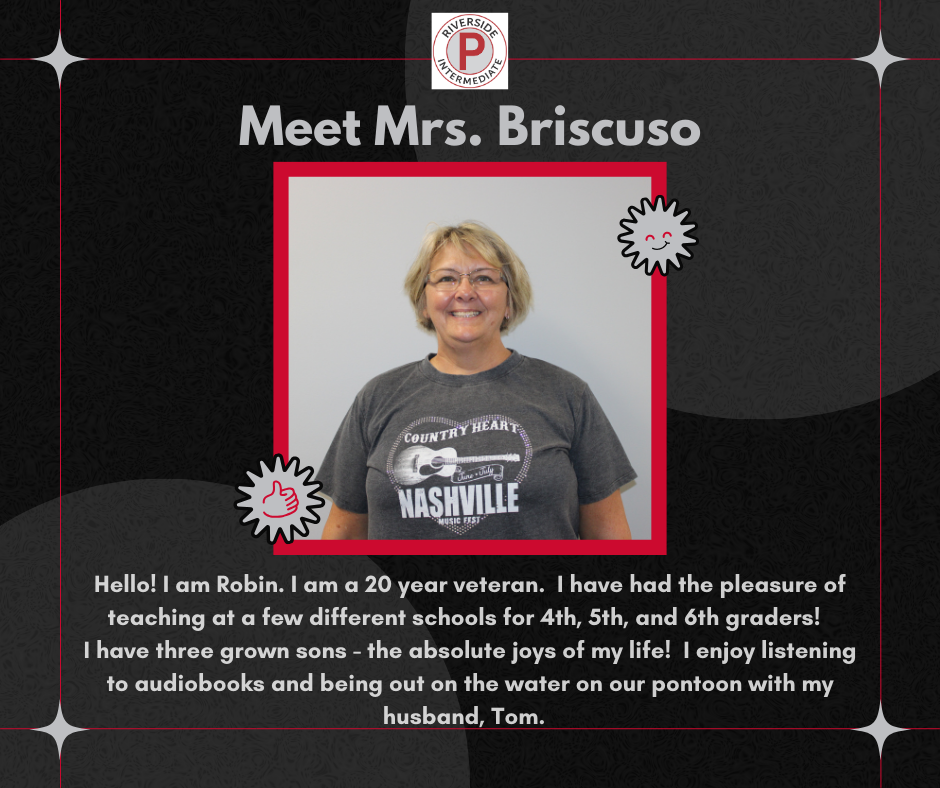 Riverside intermediate school new 6th grade ela teacher
