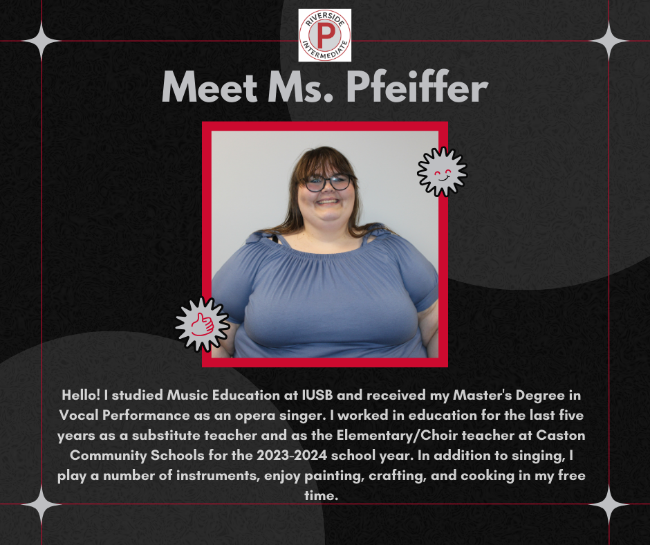Addie Pfeiffer- new general music riverside intermediate school