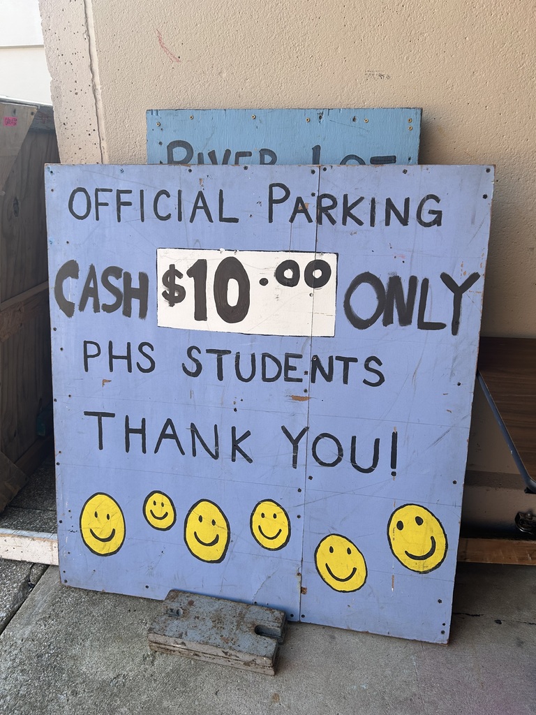 Blueberry parking by PHS Students