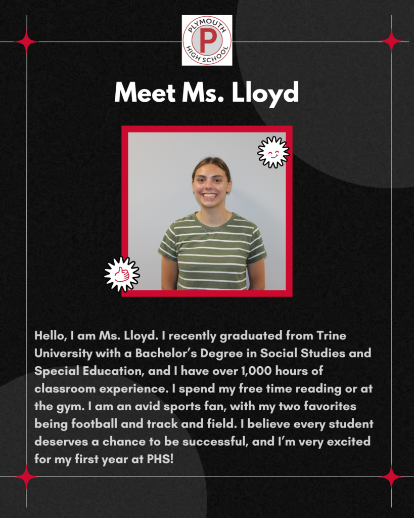 New PHS teacher