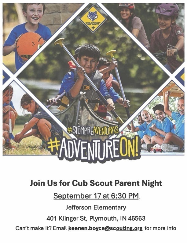 cub scout parent night