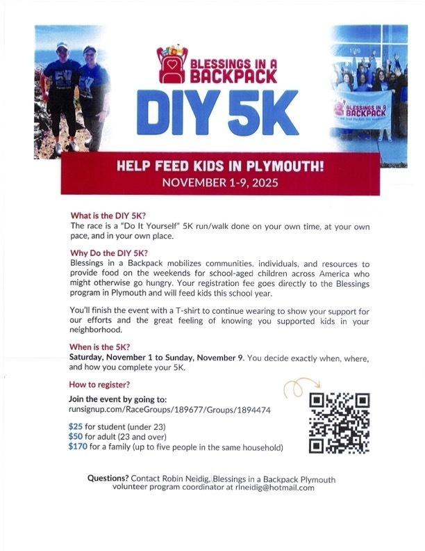 DIY 5K fundraiser