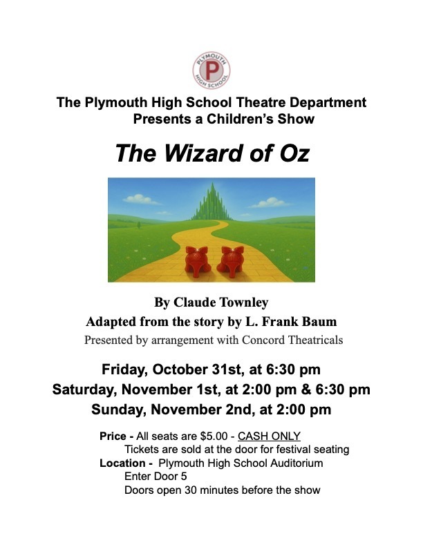 PHS presents wizard of Oz
