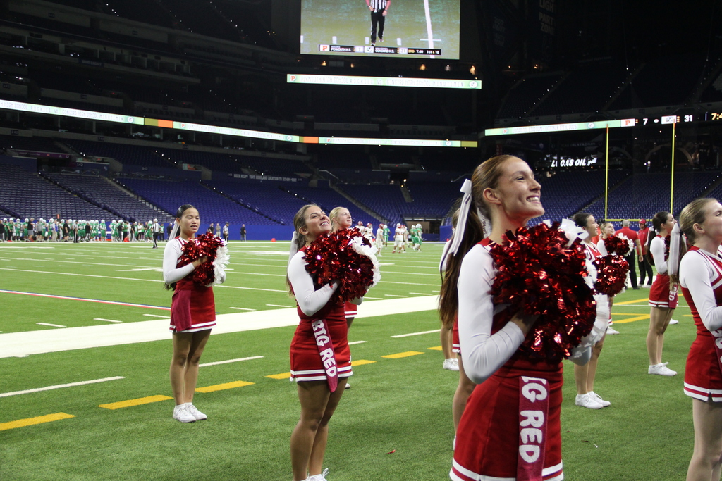 Cheer qualifies for state! 