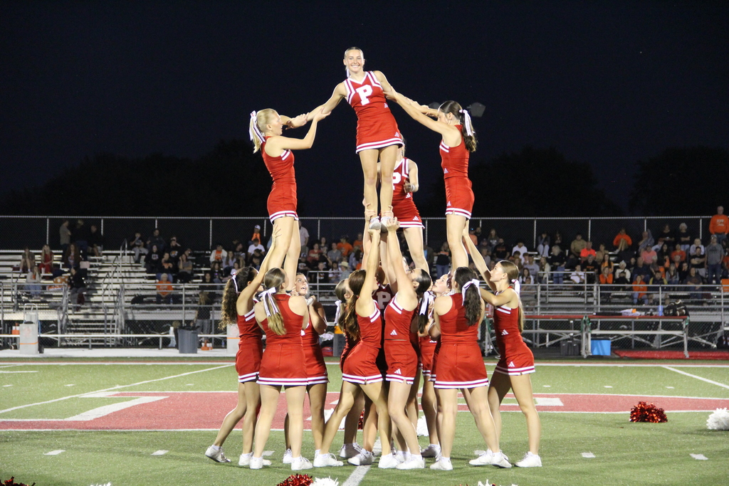 Cheer qualifies for state! 