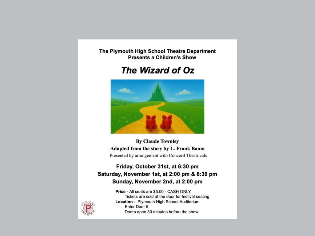 wizard of oz show!