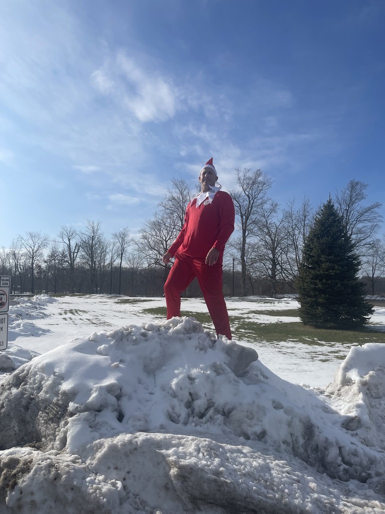 principal ryan welch as elf on the shelf