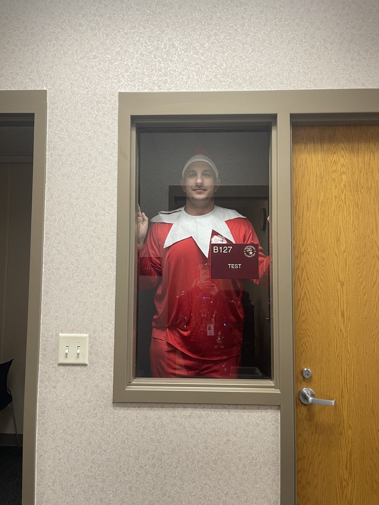 principal ryan welch as elf on the shelf