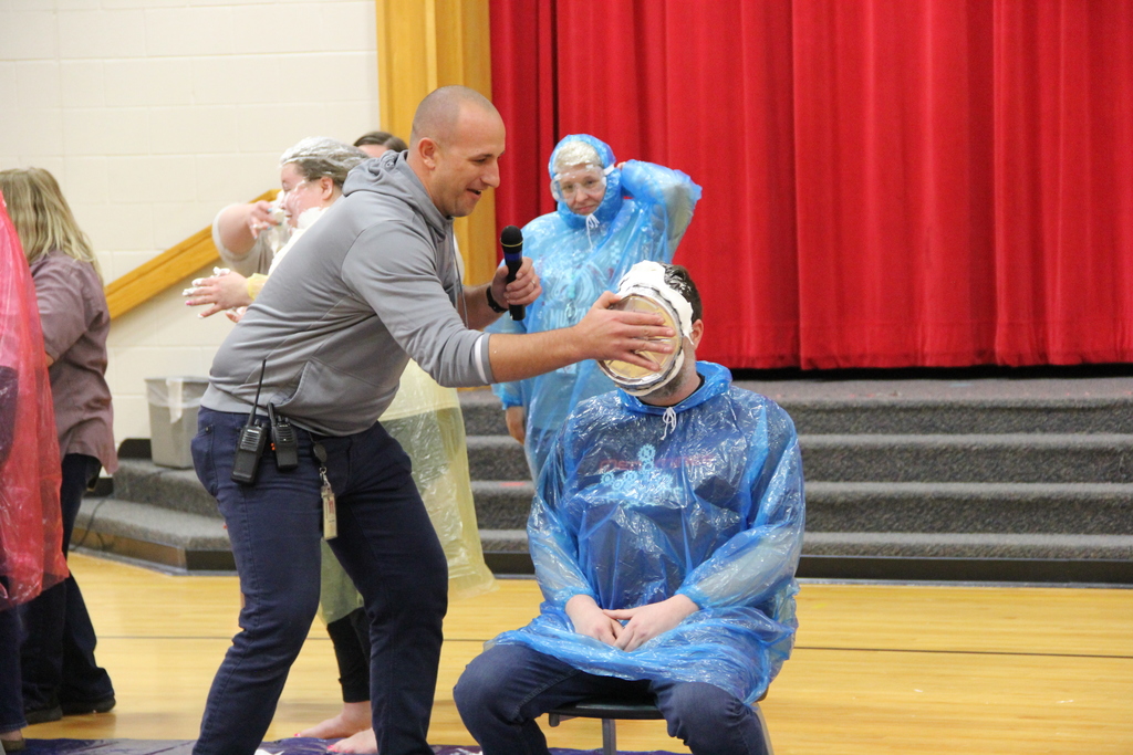 Menominee pie in the face