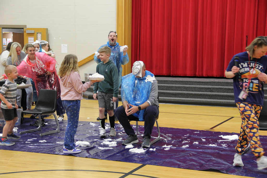 Menominee pie in the face