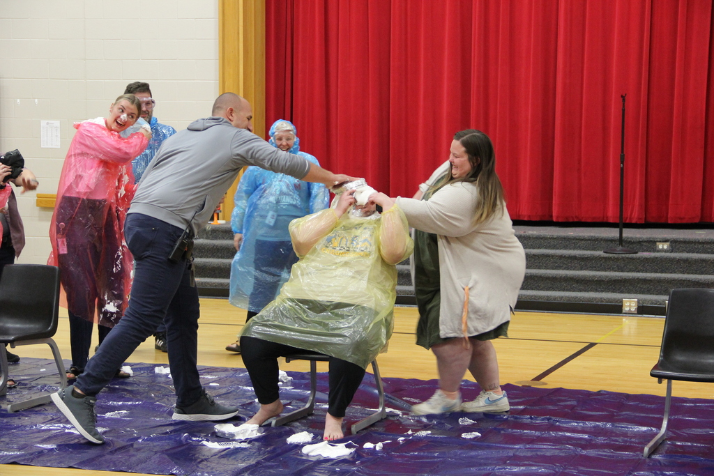Menominee pie in the face