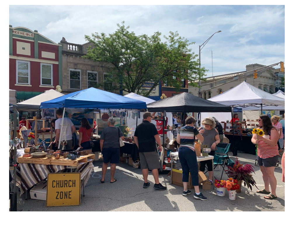 art in the street by heartland art center on july 25th free to the community