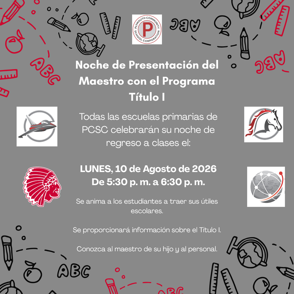open house/meet the teacher nights for pcsc