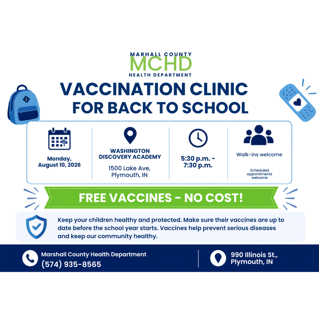 free vaccines located at wda walkins welcome!