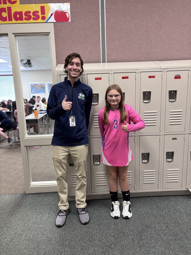 Mr. Risner's class who participated in the Friday Spirit Day
