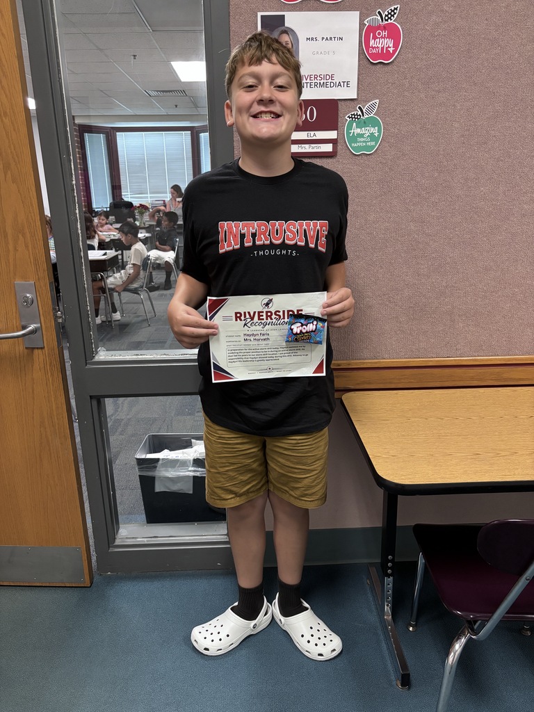 Haydyn Faris Riverside Recognition