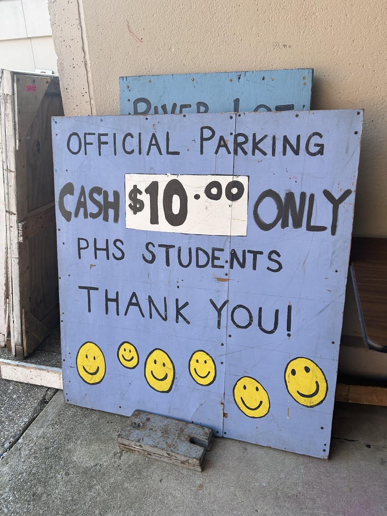 blueberry parking time! at phs!!