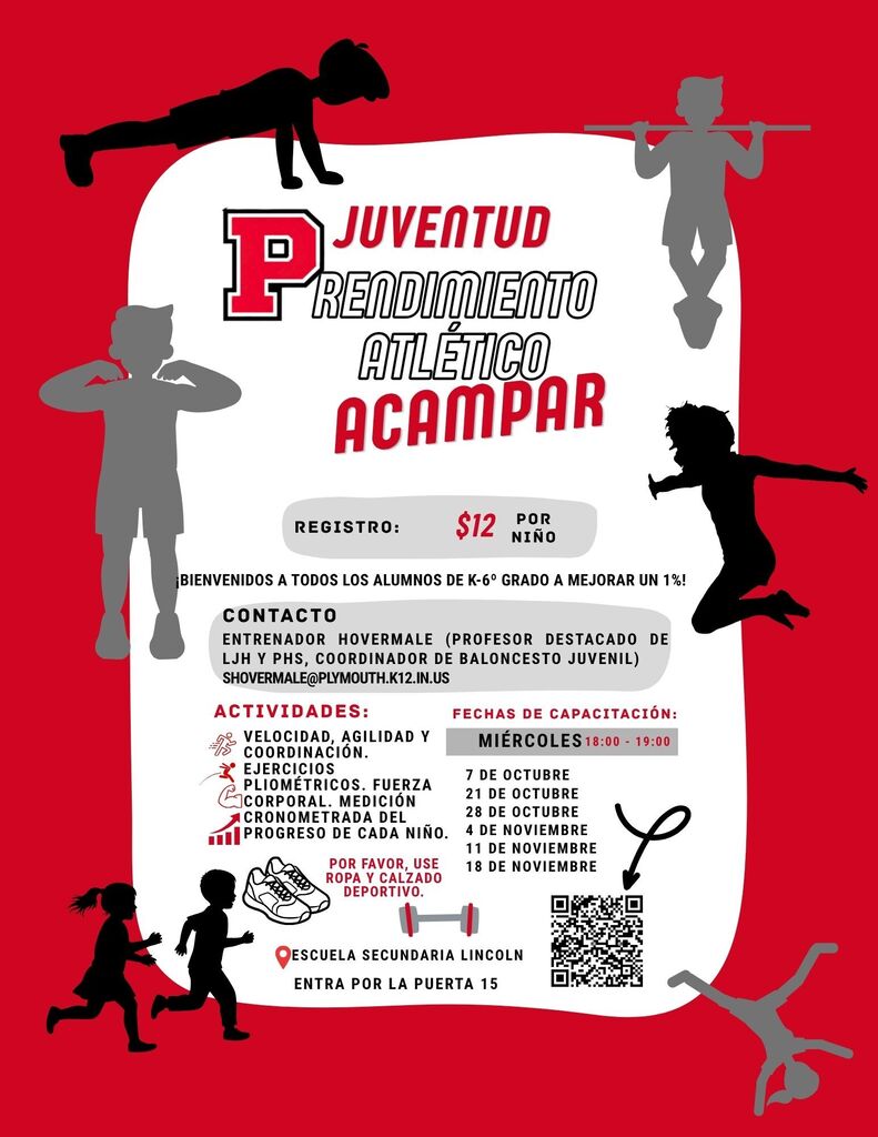 youth athletic performance camp registration