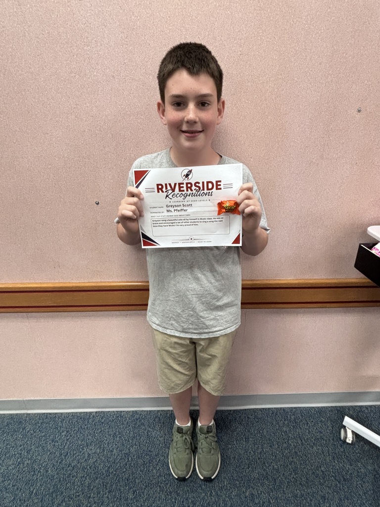 Greyson Scott Riverside Recognition