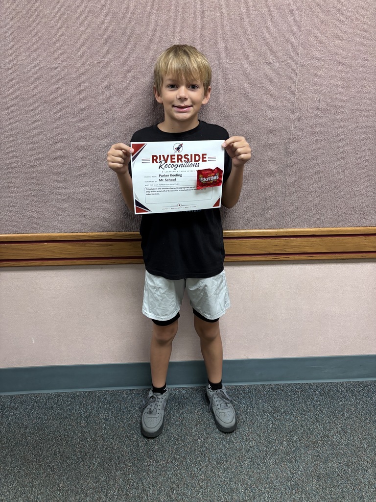 Parker Keeling Riverside Recognition