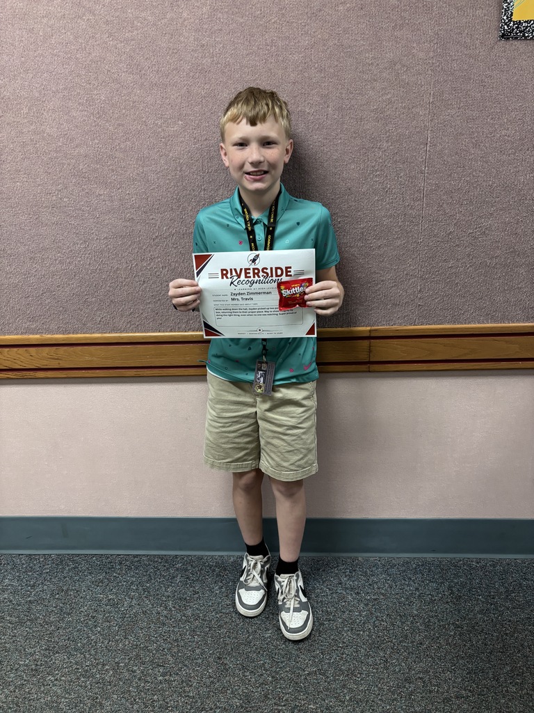 Zayden Zimmerman Riverside Recognition