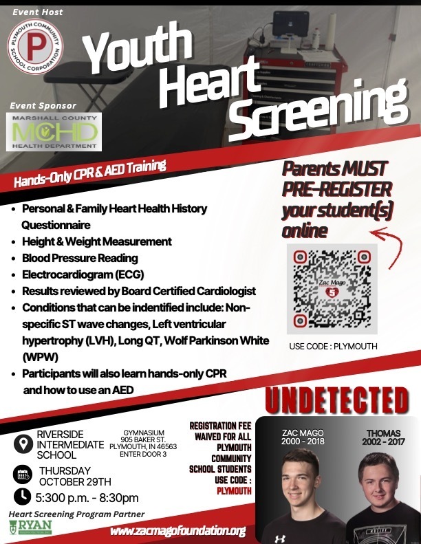 youth hearth screening!
