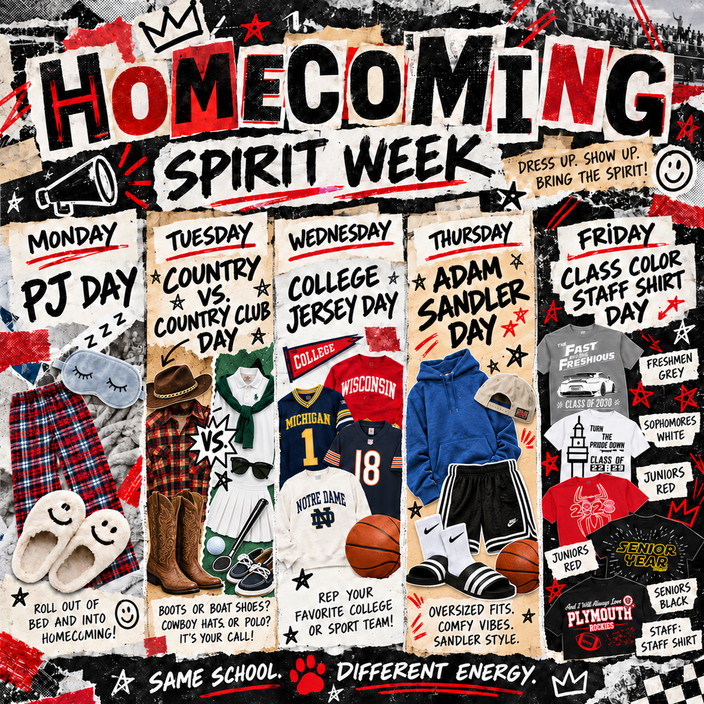 Homecoming Court and Dress Up Days