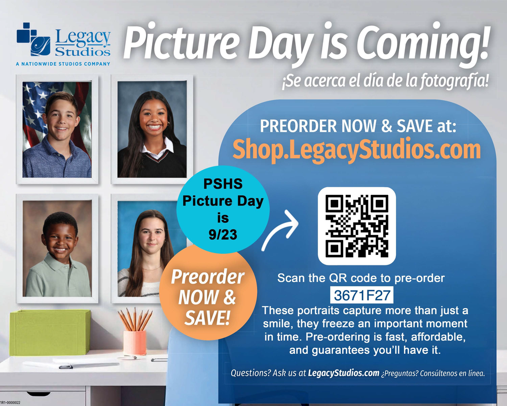 PSHS Picture Day Reminder