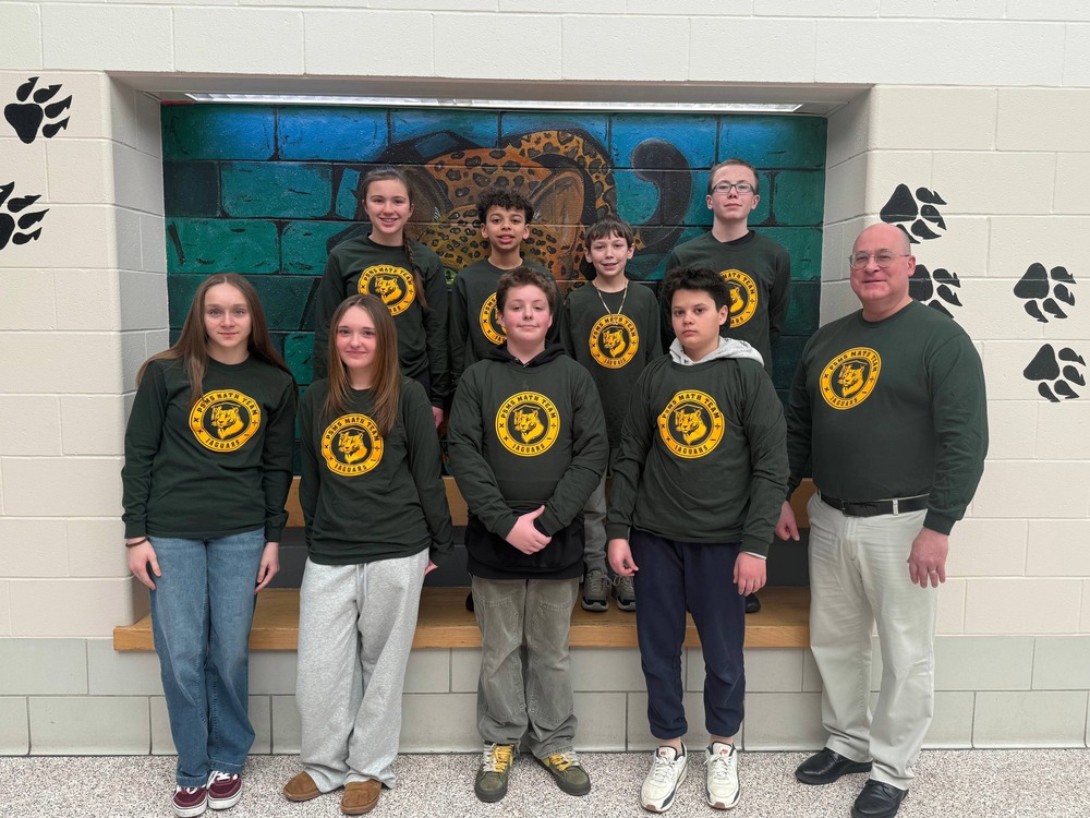 Students working on Math problems.