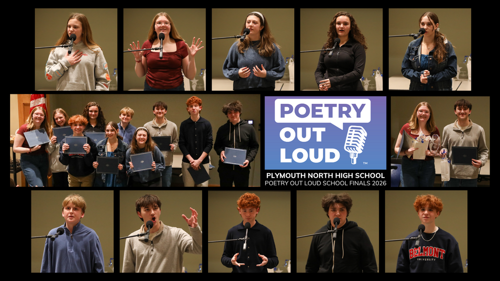 Poetry Out Loud: Plymouth North High School Finalists